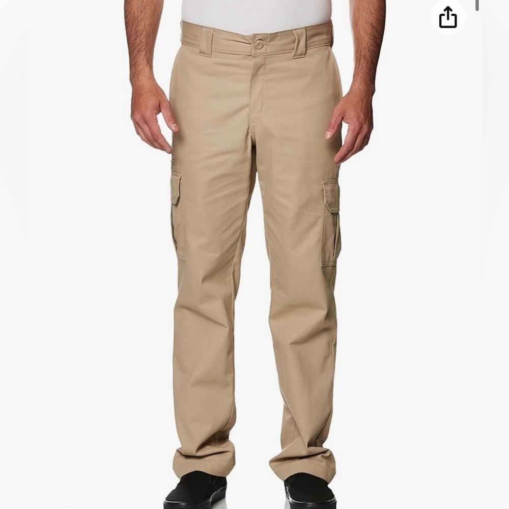 Dickies Regular Straight Fit Men’s Tan Cargo Pants